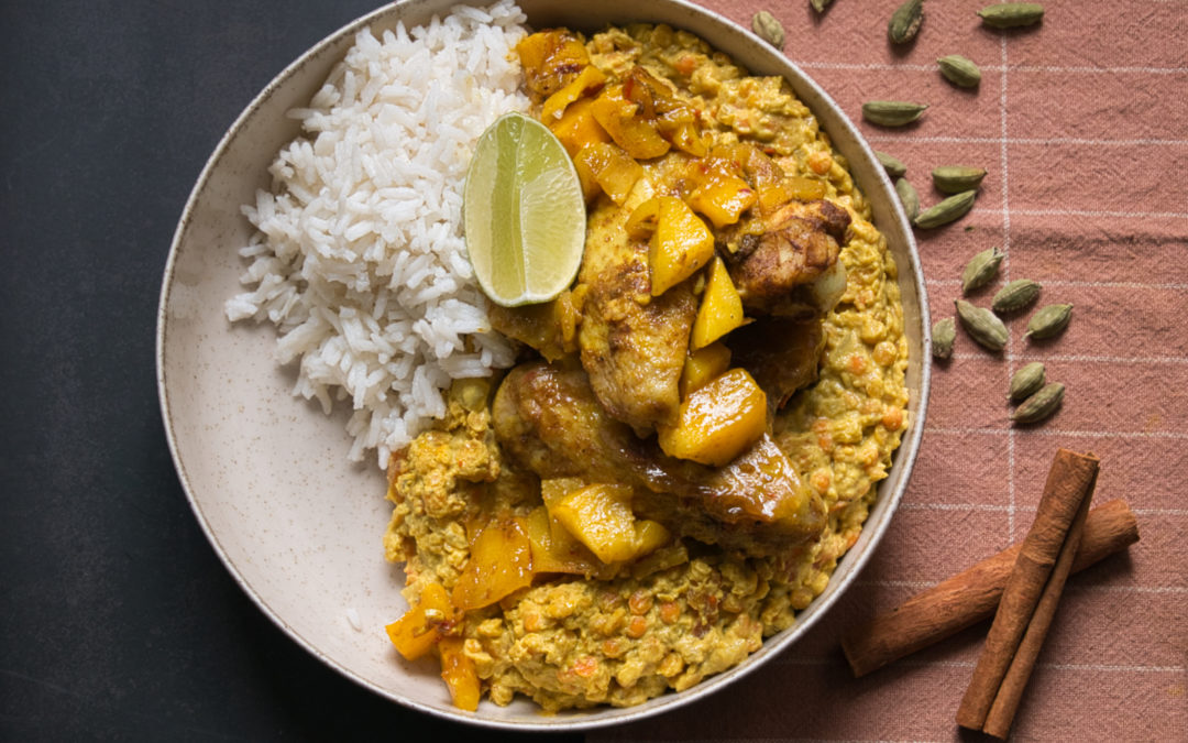 Dahlcurry with spices