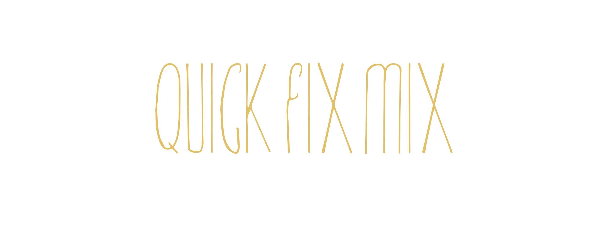 Quick Fix Mix