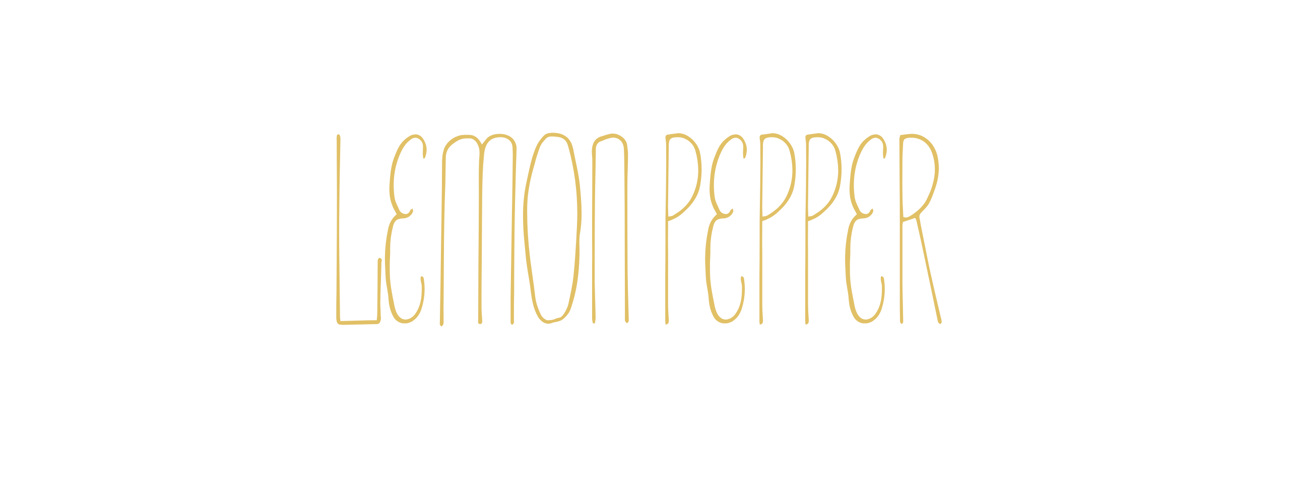 Lemon pepper