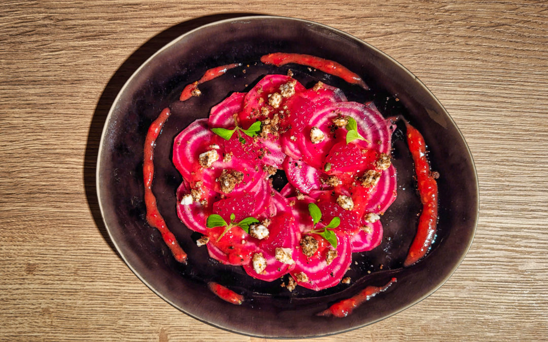 Beetroot carpaccio