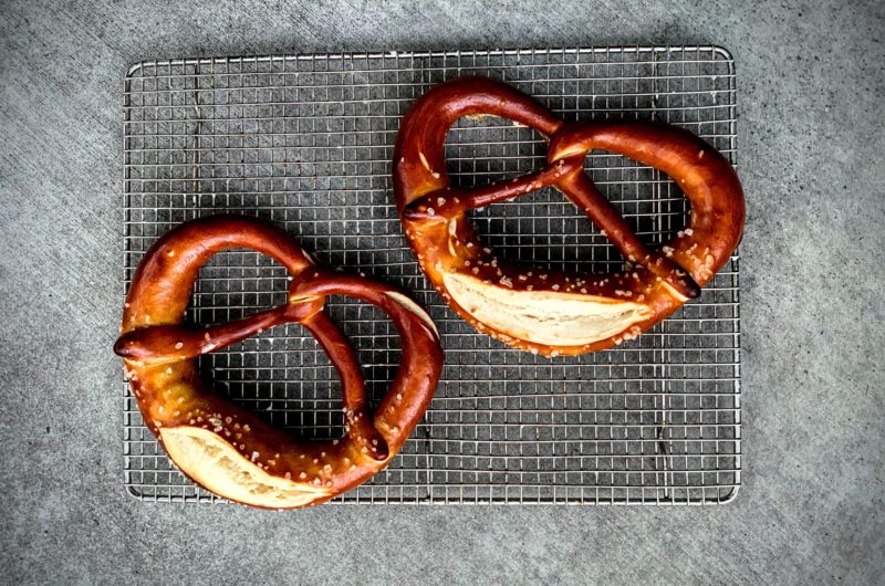 Home made pretzels