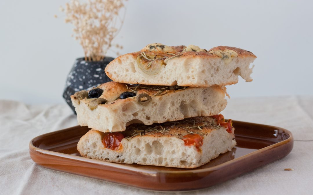 No knead focaccia